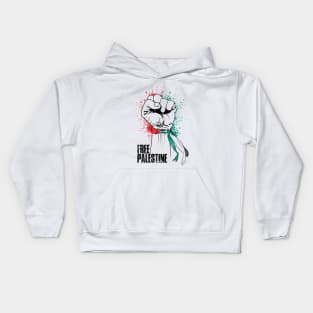 Free Palestine / Support Palestine Kids Hoodie